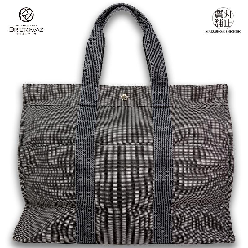 HERMES エルメス エールライントート GM トートバッグ ナイロン HERMES エルメス エールライントート GM トートバッグ ナイロン