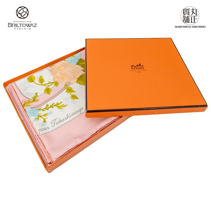 HERMES 【訳あり】エルメス カレ90 《Pour Takashimaya》 高島屋 HERMES 【訳あり】エルメス カレ90 《Pour Takashimaya》 高島屋