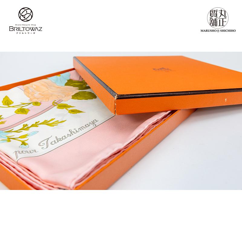 HERMES 【訳あり】エルメス カレ90 《Pour Takashimaya》 高島屋 HERMES 【訳あり】エルメス カレ90 《Pour Takashimaya》 高島屋