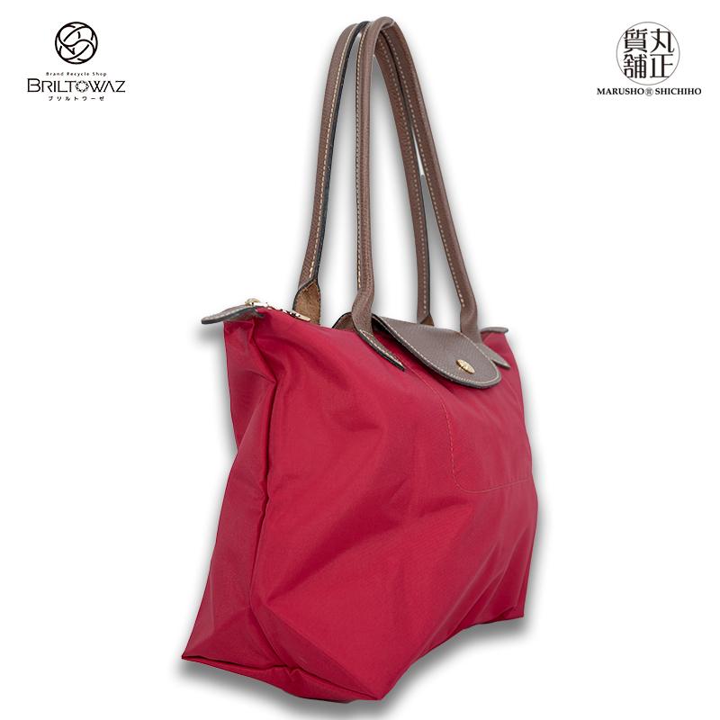LONGCHAMP プリアージュ キュイール 2WAY オールレザー レッド LONGCHAMP（ロンシャン） 並行輸入 リュックサック ル・プリアージュ