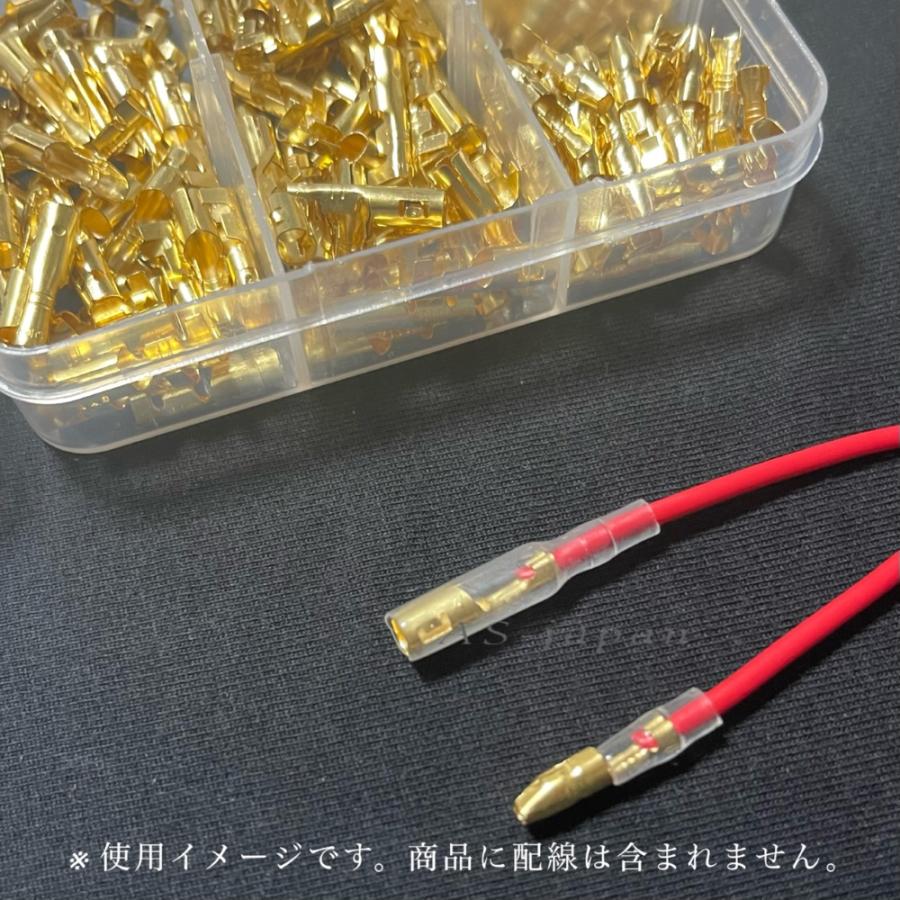 ギボシ端子 100組 合計400pcs + エレクトロタップ 12個 セット