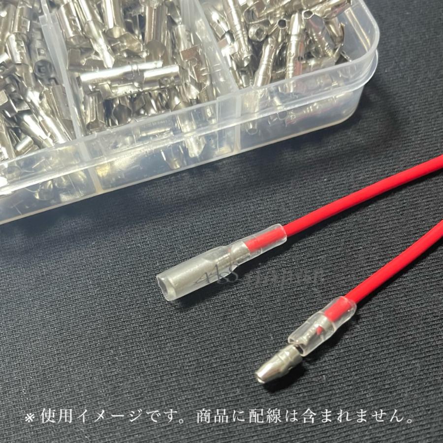 ギボシ端子 100組 合計400pcs + エレクトロタップ 12個 セット