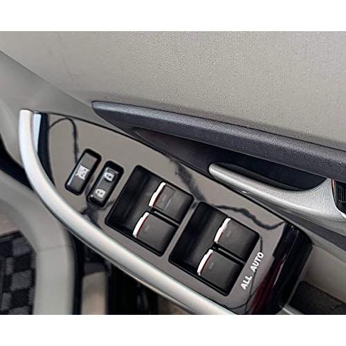 30系 プリウス 専用設計 パワーウィンドウ スイッチ メッキ 装飾カバー