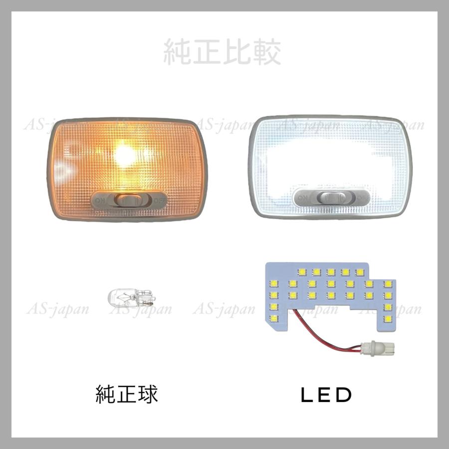 N-WGN カスタム 純白光 LED ルームランプ セット 高輝度 3チップSMD
