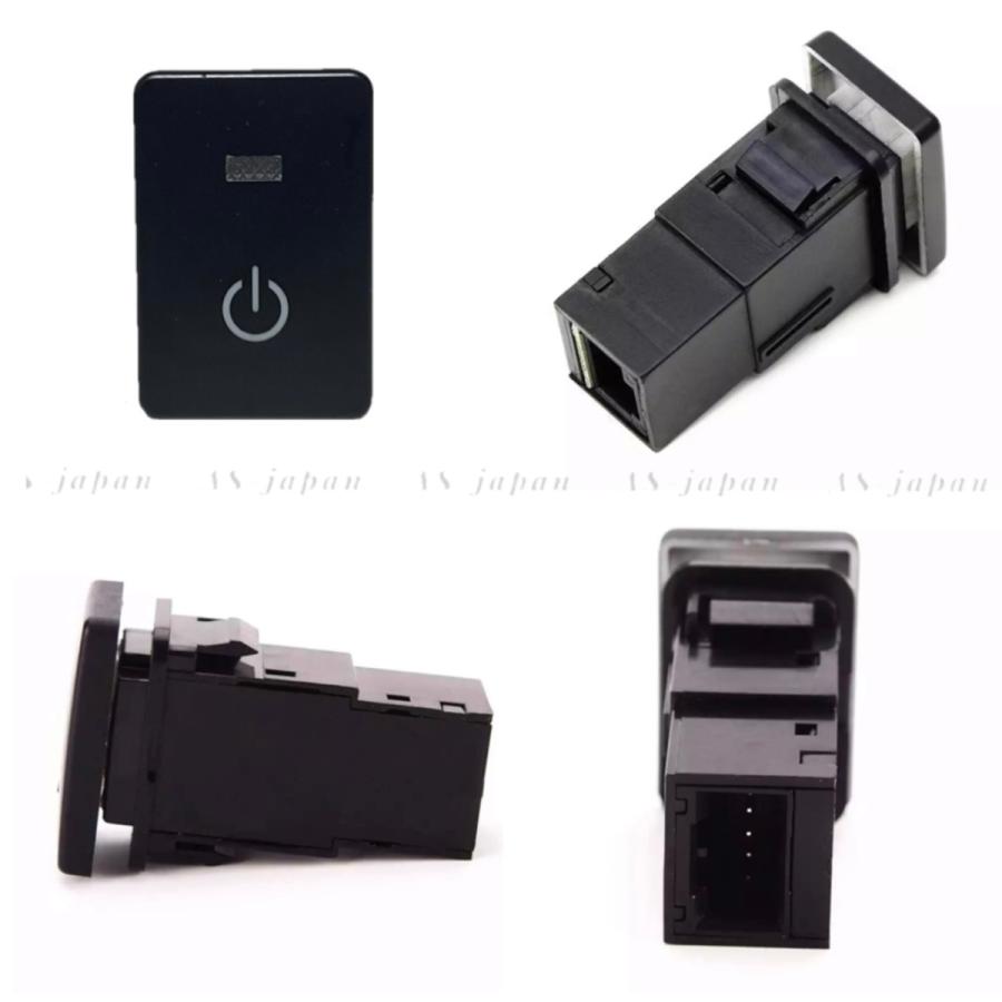 ダイハツ車用 スイッチ 純正空きホールにジャストフィット！ 電源