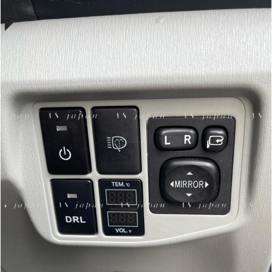 ダイハツ車用 スイッチ 純正空きホールにジャストフィット！ 電源