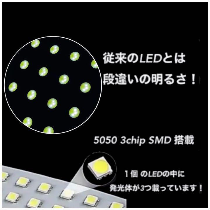 C26 日産 セレナ 純白光 LED ルームランプ セット 高輝度 3chip SMD 前期/後期 NISSAN SERENA 2010年（平成22年）11月〜2016年（平成28年）7月｜y-max｜05