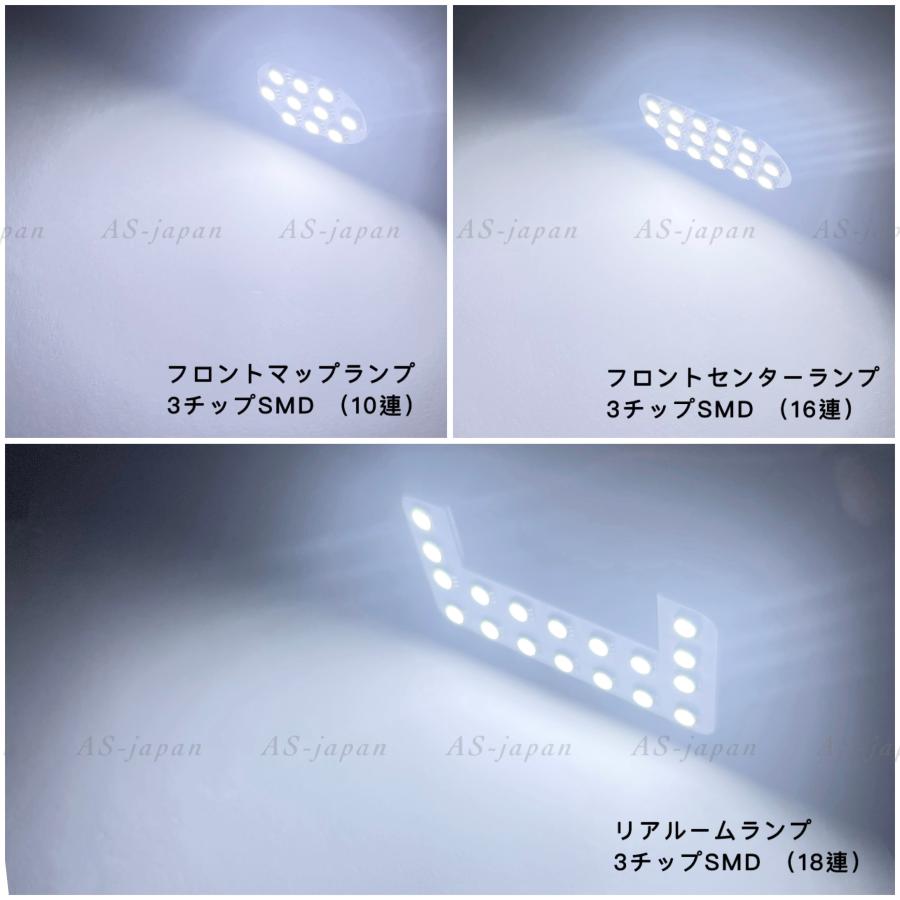日産 デイズ ルークス 専用設計 LEDルームランプ セット 高輝度 3Chip