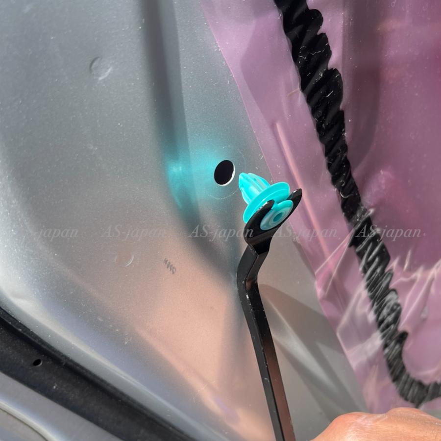 トリムクリップ (青) 30個 ＋ クリップ外し工具付き 内装 内張り