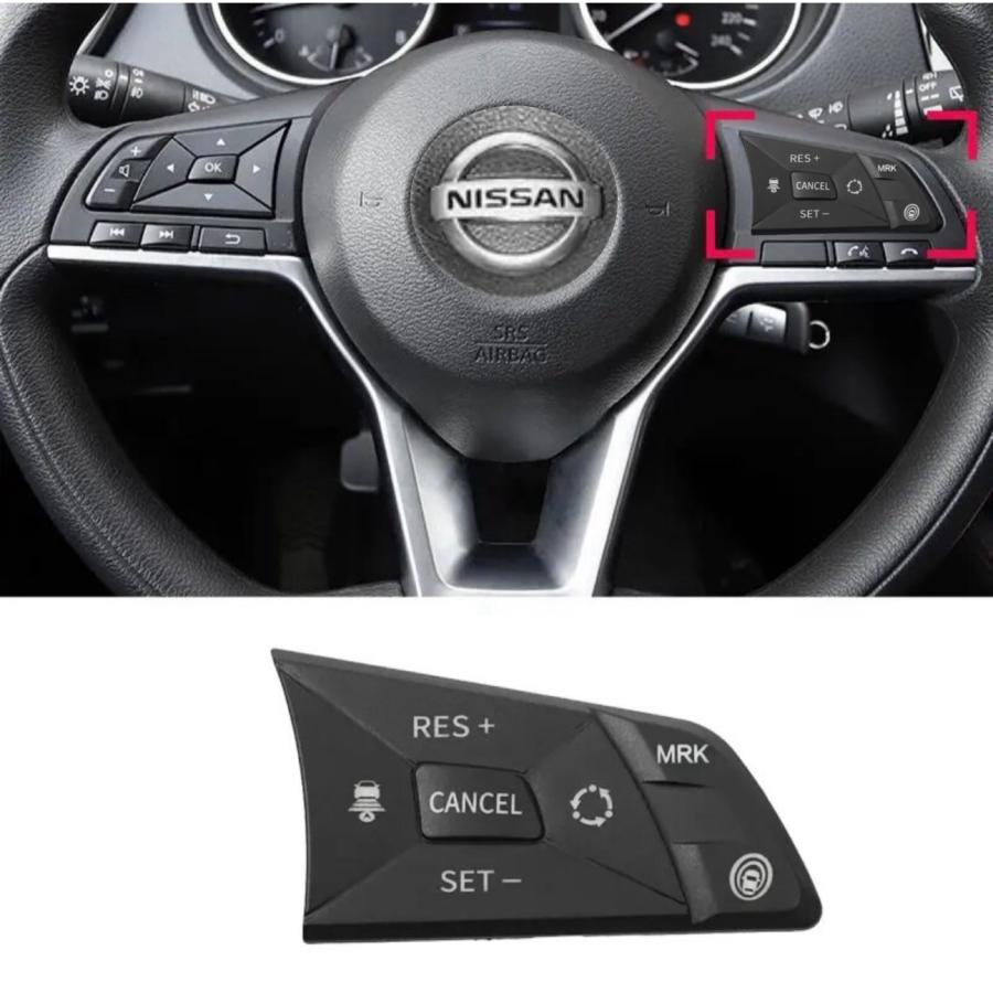 日産（NISSAN） ステアリング ダミースイッチ パネル 純正風 リアル