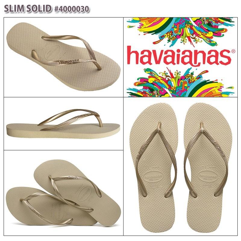 havaianas ハワイアナス スリム サンダル ビーチサンダル 草履 レディース キッズ ビニールサンダル SLIM SOLID 4000030 男女兼用｜y-monkey｜06