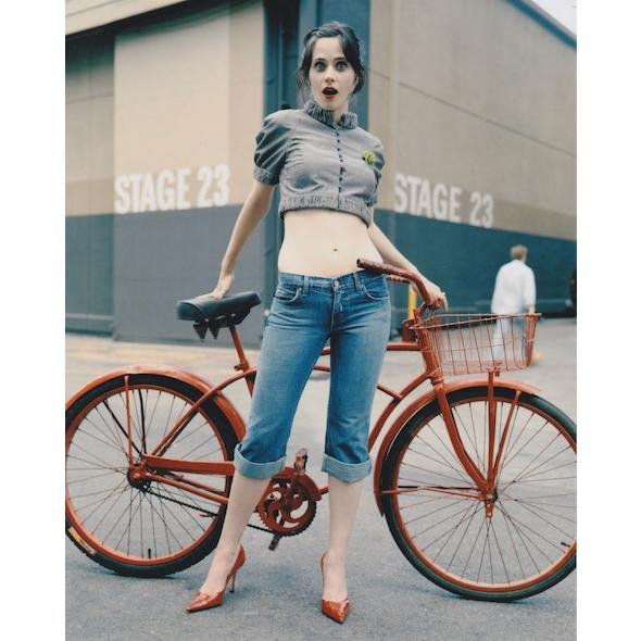 ズーイーデシャネル Zooey Deschanel 輸入 写真 約20.3x25.4cm 10139