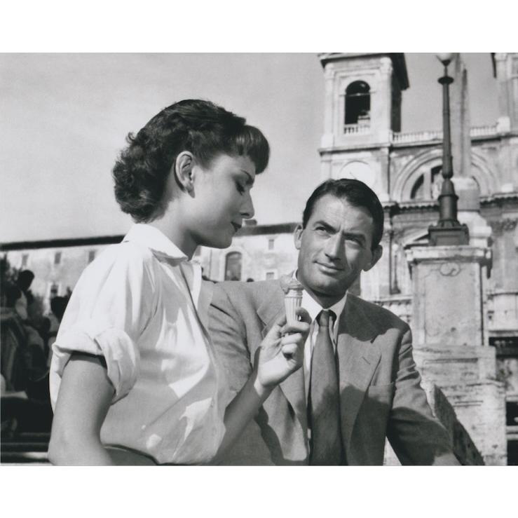 ローマの休日 オードリーヘップバーン グレゴリーペック Audrey