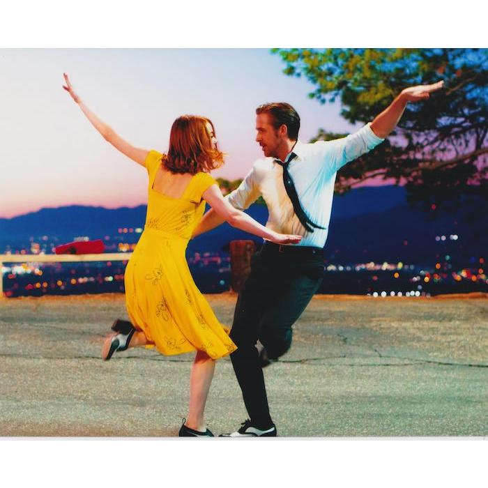 ララランド ライアンゴズリング エマストーン LaLaLan 約20.3x25.4cm