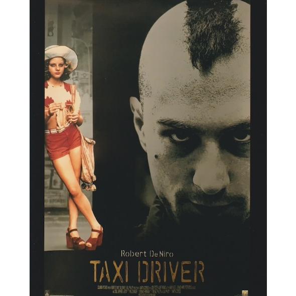 「タクシードライバー」ポスター　映画　ロバート・デ・ニーロ ジョディ・フォスター タクシードライバー Taxi Driver ロバートデニーロ ジョディフォスター