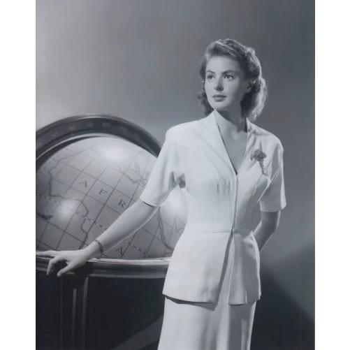 イングリッド・バーグマン イングリッドバーグマン Ingrid Bergman 輸入 写真 約20.3x25.4cm