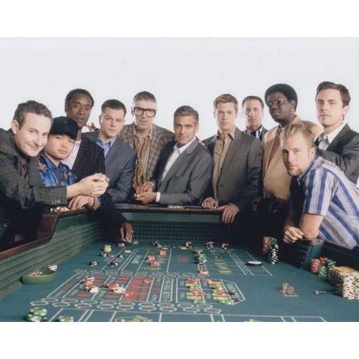 オーシャンズ11 ジョージクルーニー マットデイモン ブラッドピット