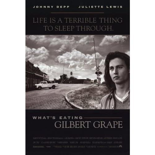 ギルバート・グレイプ B2ポスター 日本版 ジョニーデップ レオ ジョニー・デップ＆レオナルド・ディカプリオが兄弟役で共演