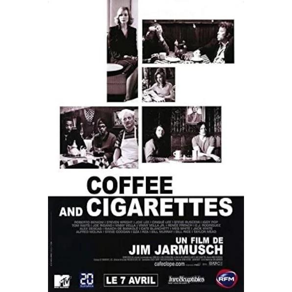 小型ポスター写真 フランス版 コーヒー&シガレッツ Coffee and