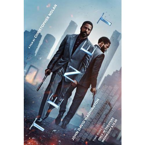 輸入 小型ポスター写真 米国版 TENET テネット クリストファーノーラン