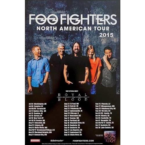 輸入 小型ポスター写真 米国版 バンド フーファイターズ Foo Fighterss