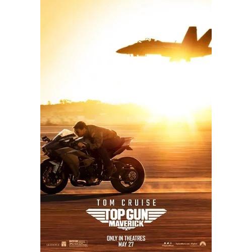 ほぼA4サイズ ミニポスター写真 米国版 トップガン マーヴェリック