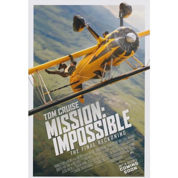 ほぼA4サイズ) 米国版 ミッション:インポッシブル/ファイナル