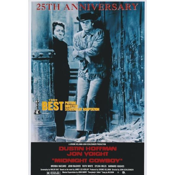 ダスティン・ホフマン　映画館販促用B2ポスター2枚　未使用レア ほぼA4サイズ ミニポスター写真 米国版 真夜中のカウボーイ Midnight