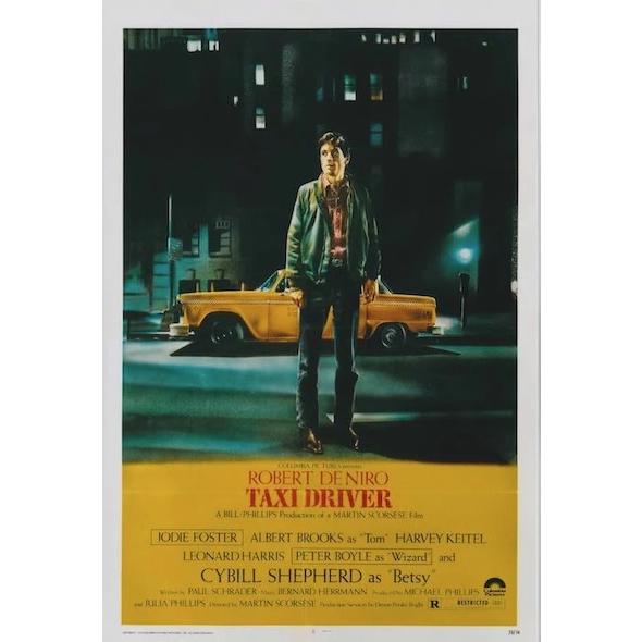 タクシードライバー特大ポスター　貴重 タクシードライバー特大ポスター 貴重 希少 タクシードライバー 特大