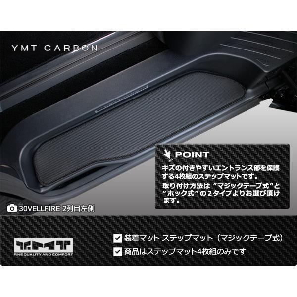 ヴェルファイア ステップマット（エントランスマット）カーボン調