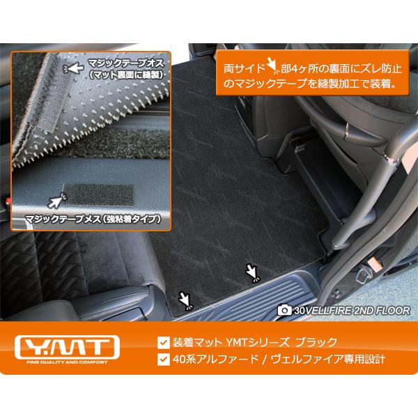 40系新型アルファード/ヴェルファイア 2NDラグマットM/Lサイズ＋3RD 
