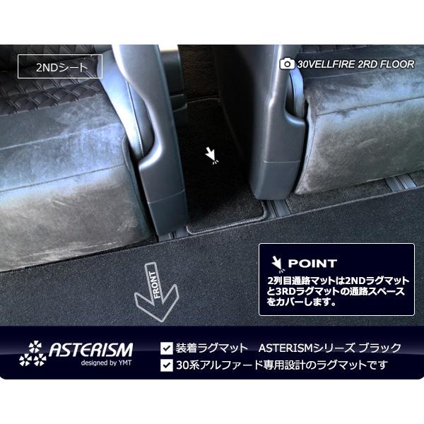 イソ様　30アルファード SC用 YMT ASTERISMシリーズ　ラグマット 30アルファード SC用 YMT ASTERISMシリーズラグマット
