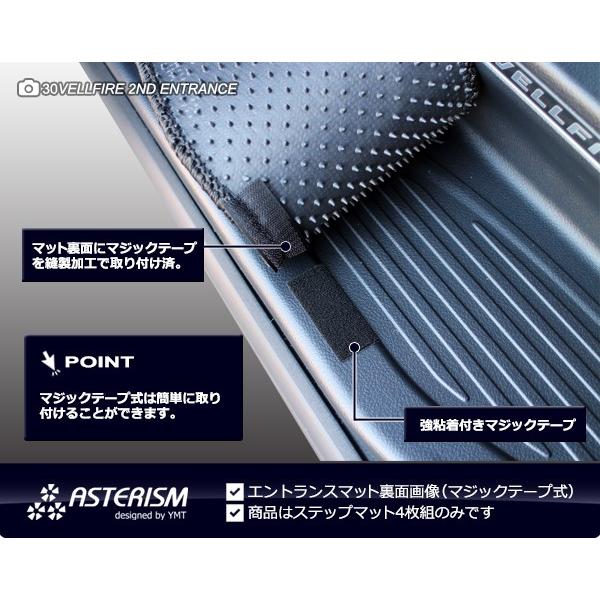 アルファード エントランスマット（ステップマット） ASTERISM