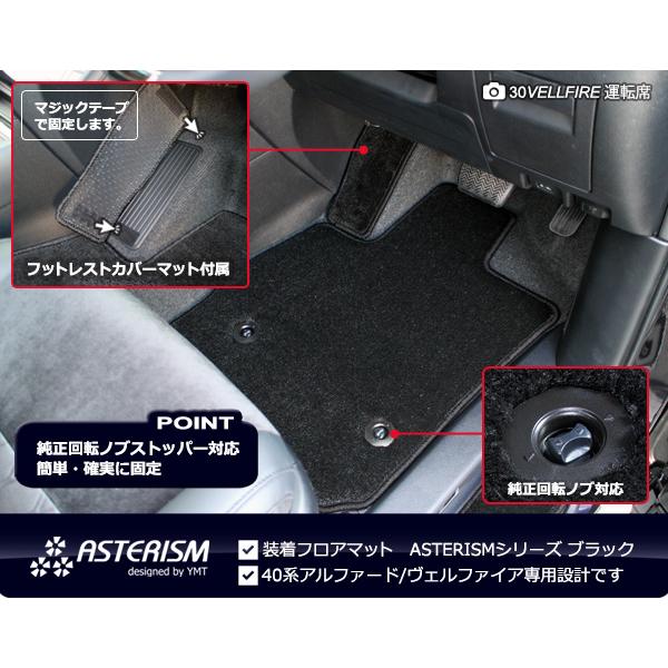 40系新型アルファード/ヴェルファイア専用フロアマット＋