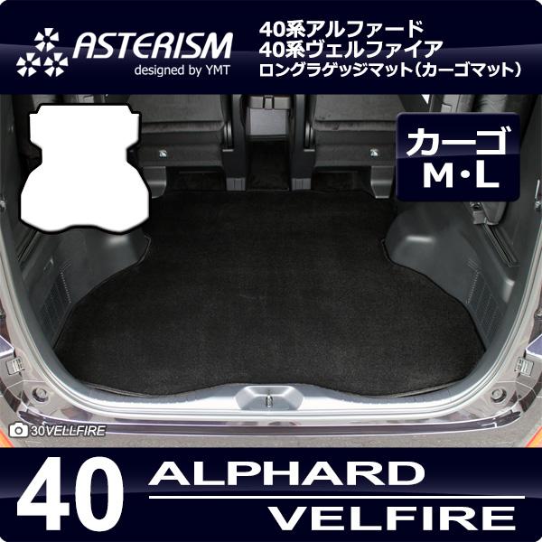 40系新型アルファード/ヴェルファイア ロングラゲッジマット（カーゴ