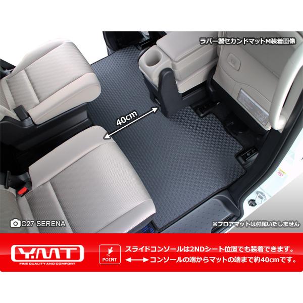 e-power対応！新型セレナC28系 FF車用 ラバー製セカンドラグマットM+2