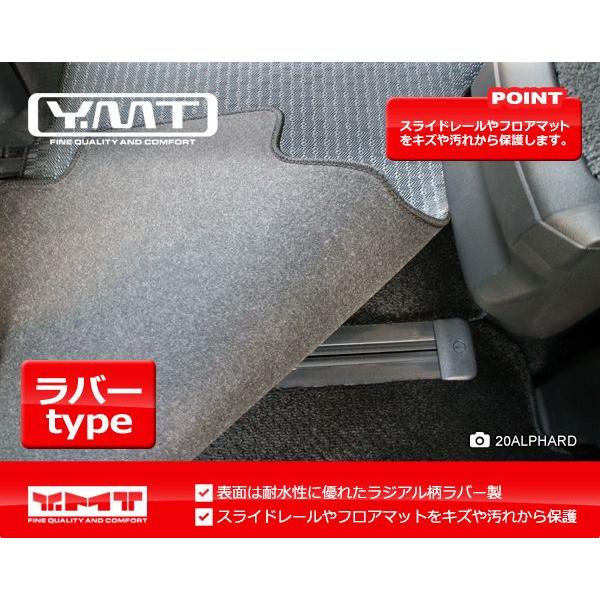 アルファード　ヴェルファイア　20系　YMT ラバーマット　カーボン調　新品 YMT 20系アルファード/ヴェルファイア ラバー製ラゲッジ