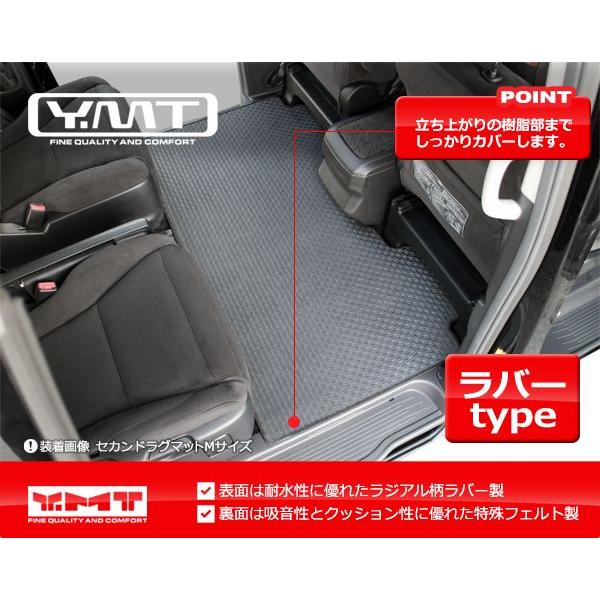 アルファード　ヴェルファイア　20系　YMT ラバーマット　カーボン調　新品 YMT 20系アルファード/ヴェルファイア ラバー製 ステップマット