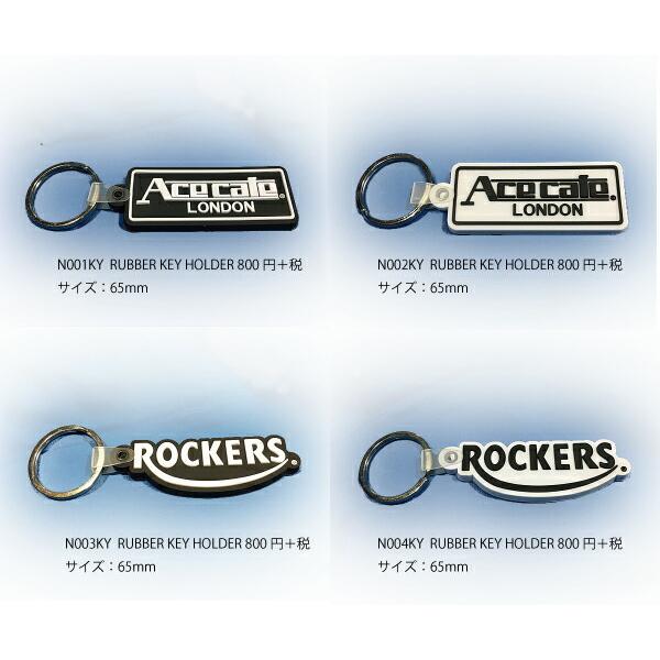 ラバーキーホルダー クローバー カフェレーサー ACECAFELONDON