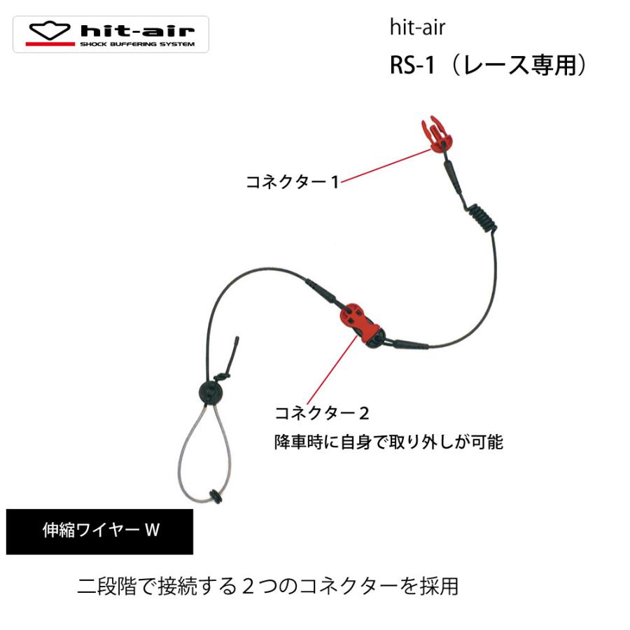 バイク レース エアバッグ ヒットエアー hit-air ハーネス  サーキット レースモデル レース用  安全 衝撃 転倒  保護 エアバッグ プロテクター RS-1｜y-musubi-store｜10