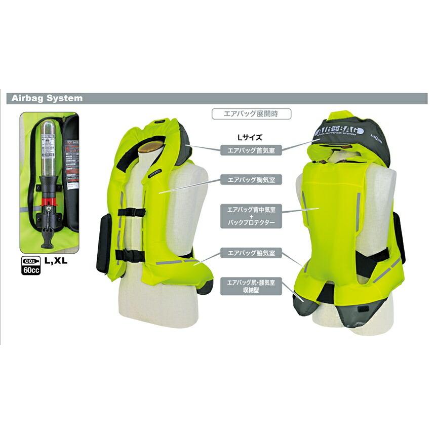 売り出し バイク用品ムスビ 店ヒットエアー エアバッグ hit-air CE規格