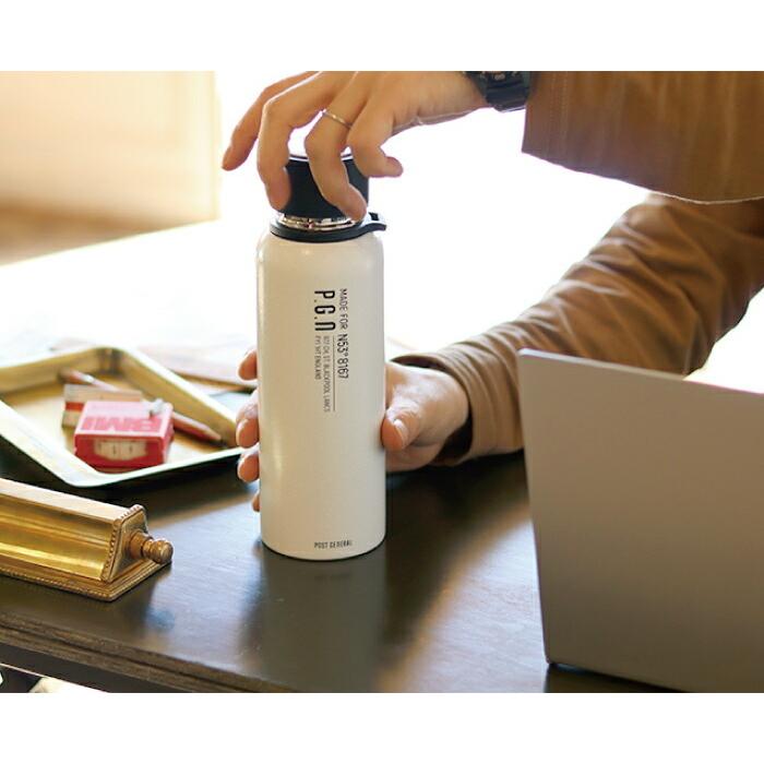 ステンレスボトル 水筒 保冷 保温 ポストジェネラル DOUBLE WALL