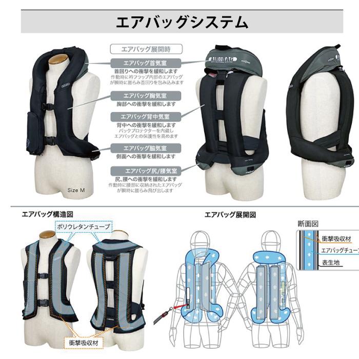 hit-air（ヒットエアー） 乗馬 エアバッグ ベスト プロテクター CE規格