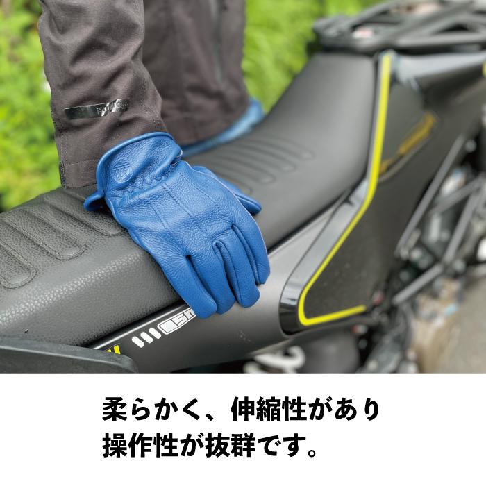 バイク グローブ オールシーズン 本革 レザーグローブ ディア バイク グローブ オールシーズン 本革 レザーグローブ ディア