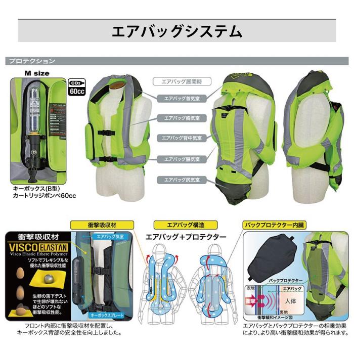 ヒットエアー エアバッグ hit-air ベスト プロテクター バイク