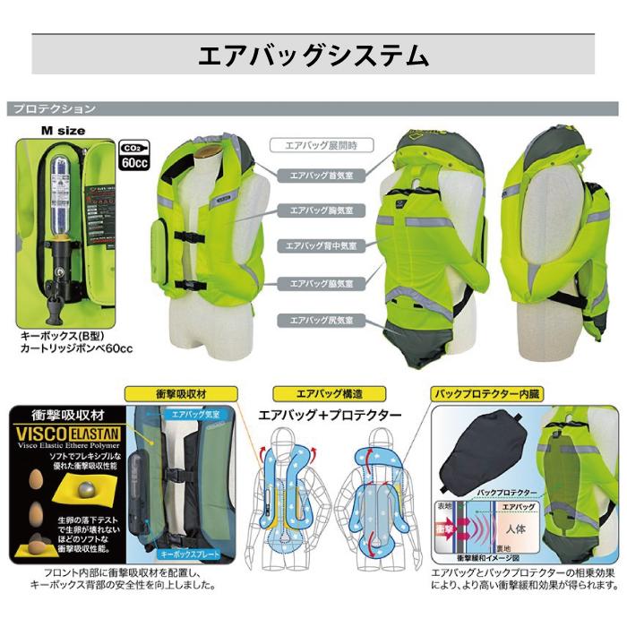 ヒットエアー エアバッグ hit-air ベスト ハーネス プロテクター