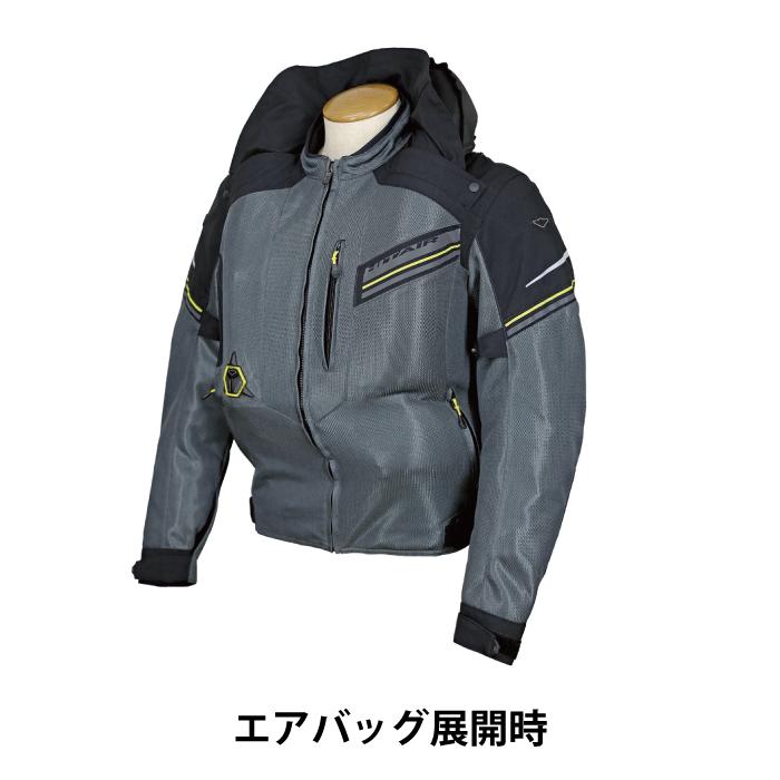 ヒットエアー エアバッグ hitair ジャケット プロテクター ツーリング