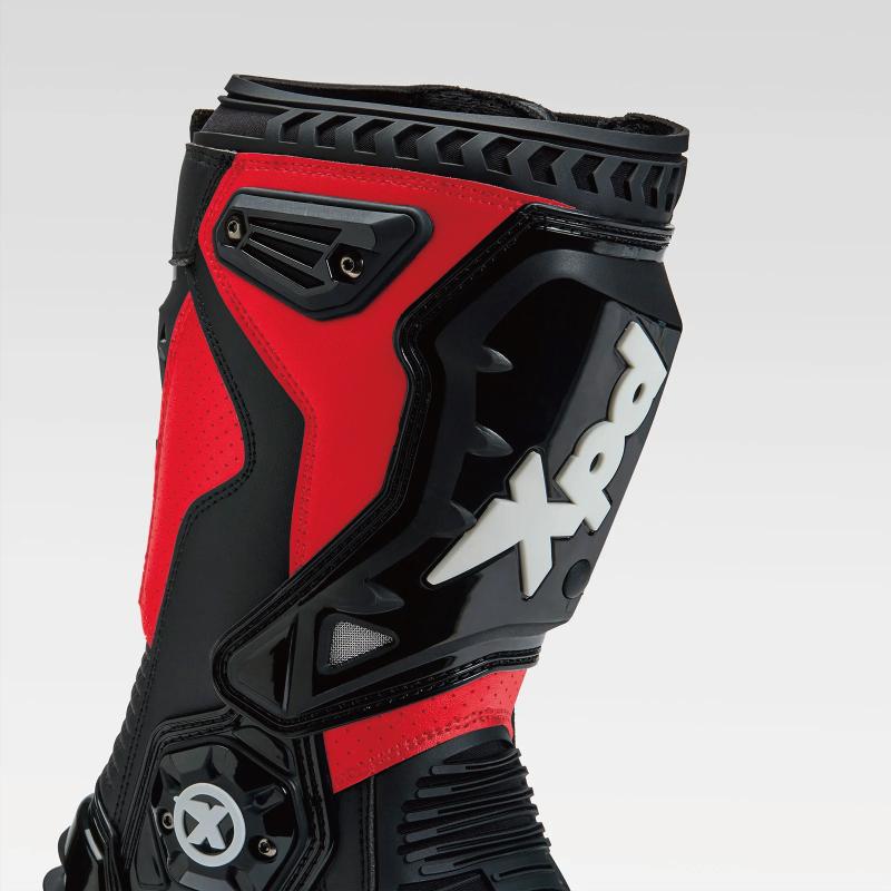 レッド　ライティング　フード Road Racer Boots No.177 Red - Lewis Leathers Japan