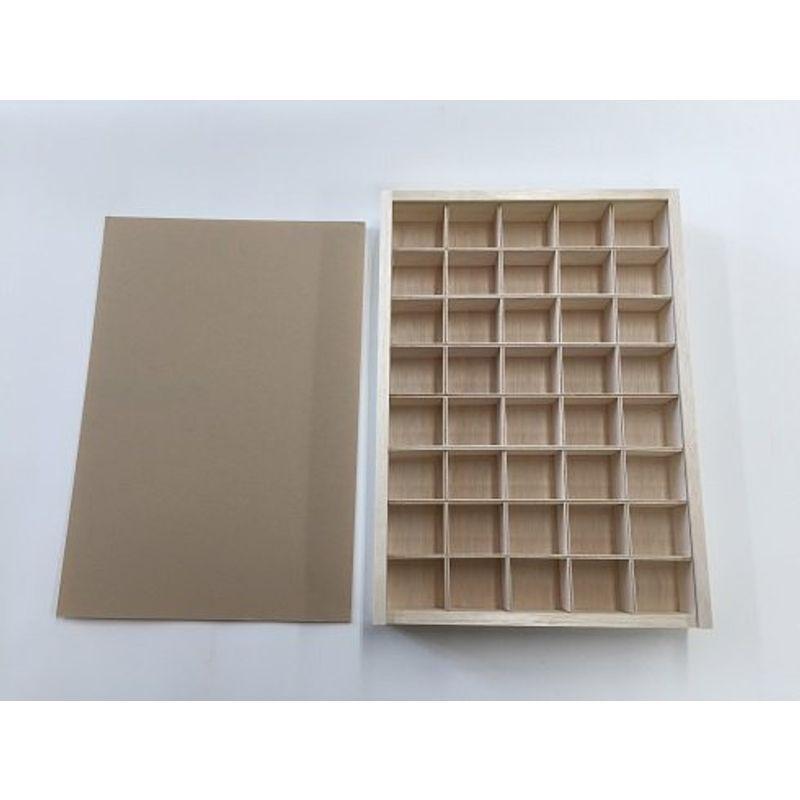 完成品 標本箱大 40マスセット 好評受付中