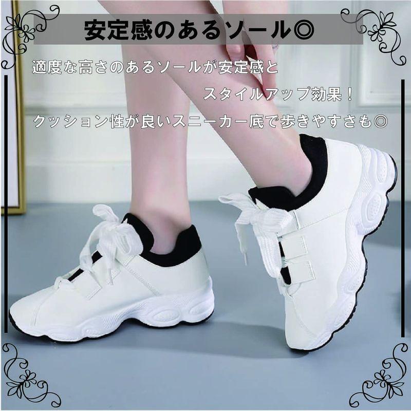 大流行中 メゾンドタオ スニーカー 可愛い リボン 紐 バイカラー レディース 白 Measurement 24 Point 5 Centimet タップシューズ Www We Job Com